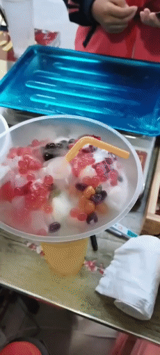 冰粉水果杯再開(kāi)一家！00后老板倆月回本(圖4)