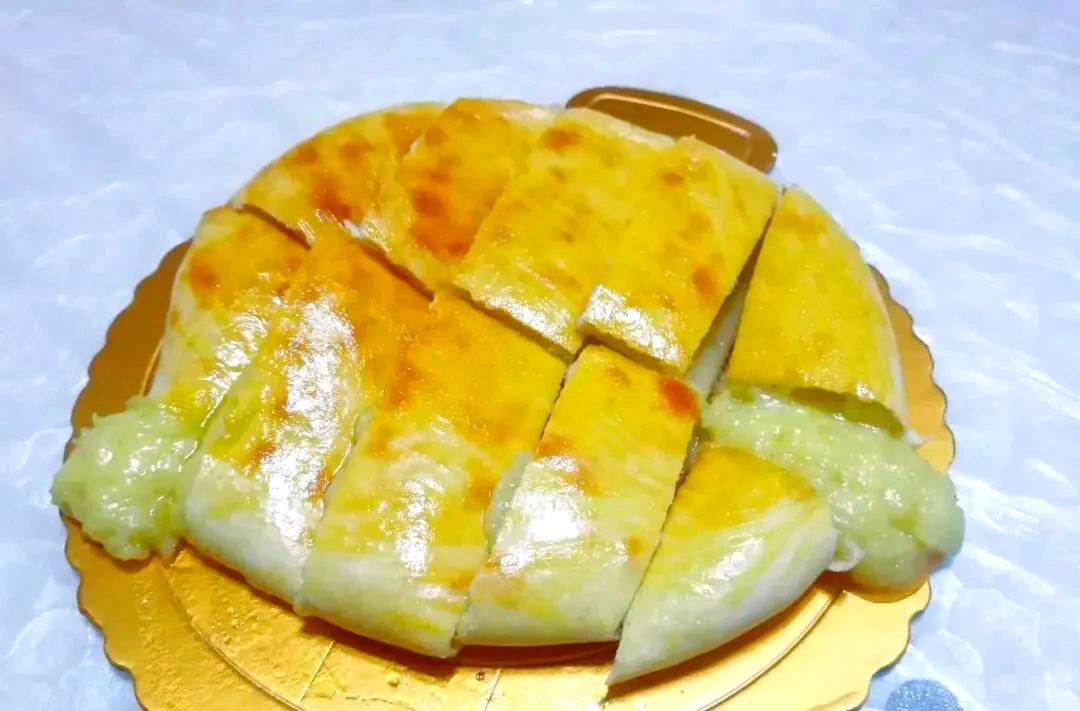 芝士榴蓮餅的做法？香甜拉絲，饞哭全家！(圖2)